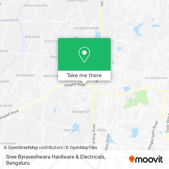 Sree Byraveshwara Hardware & Electricals map