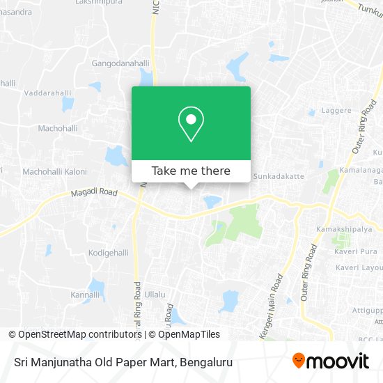 Sri Manjunatha Old Paper Mart map