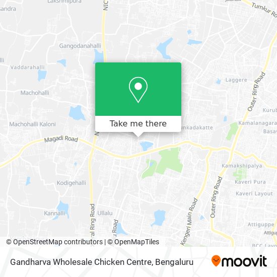 Gandharva Wholesale Chicken Centre map