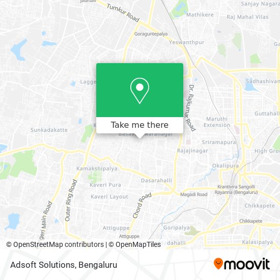 Adsoft Solutions map
