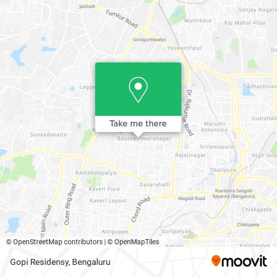 Gopi Residensy map