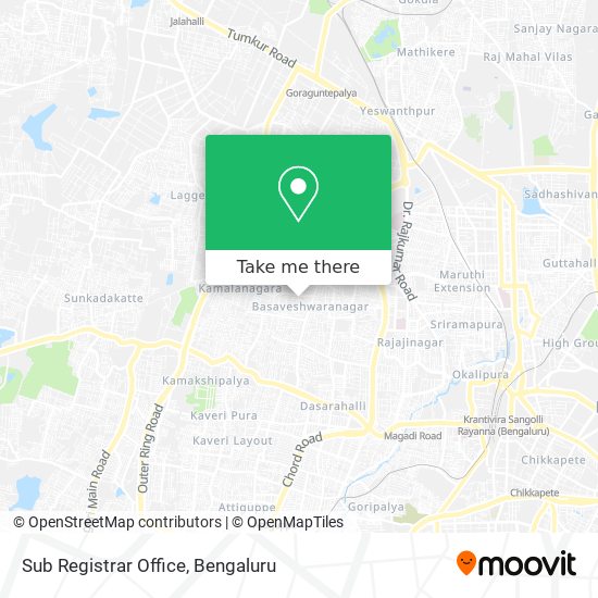 Sub Registrar Office map