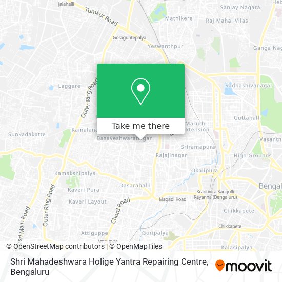 Shri Mahadeshwara Holige Yantra Repairing Centre map