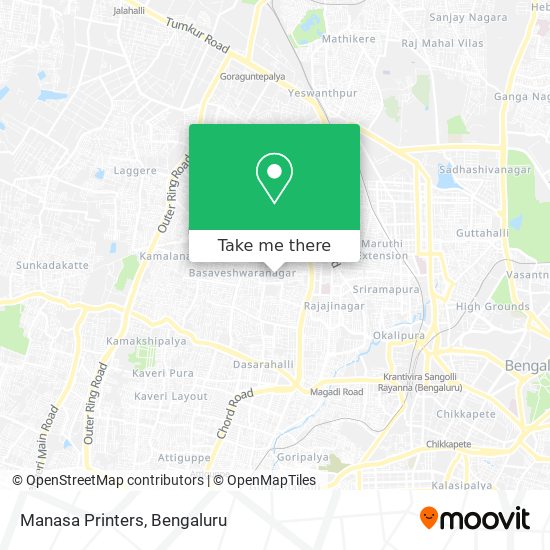 Manasa Printers map