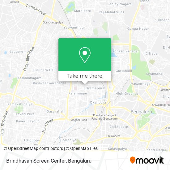 Brindhavan Screen Center map