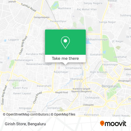 Girish Store map