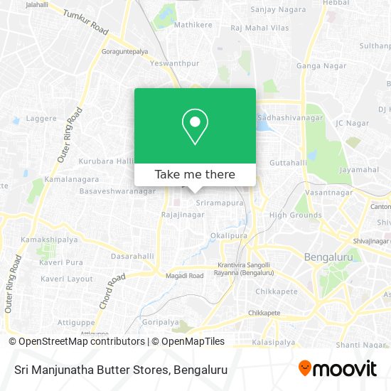 Sri Manjunatha Butter Stores map