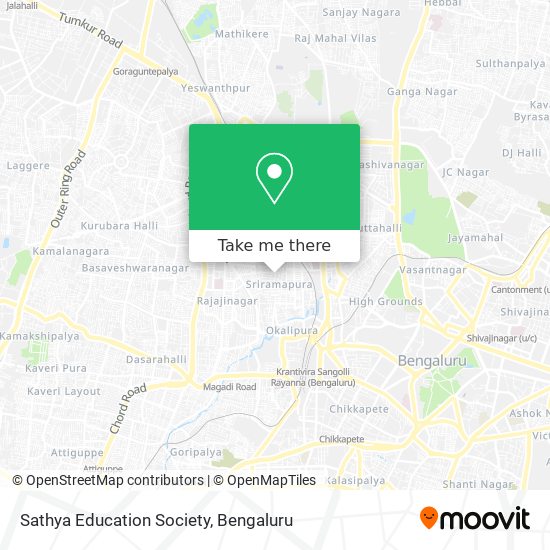 Sathya Education Society map
