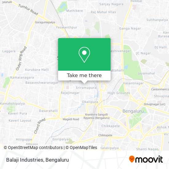 Balaji Industries map