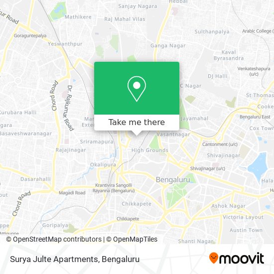 Surya Julte Apartments map