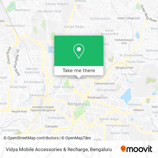 Vidya Mobile Accessories & Recharge map