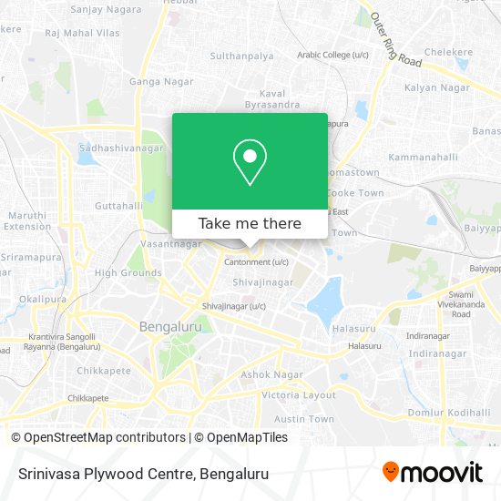 Srinivasa Plywood Centre map
