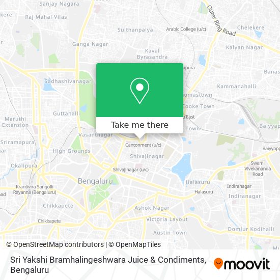 Sri Yakshi Bramhalingeshwara Juice & Condiments map