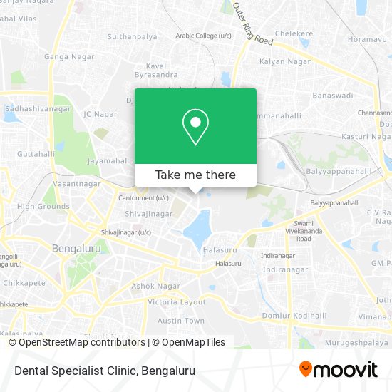 Dental Specialist Clinic map