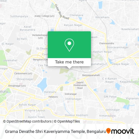 Grama Devathe Shri Kaveriyamma Temple map