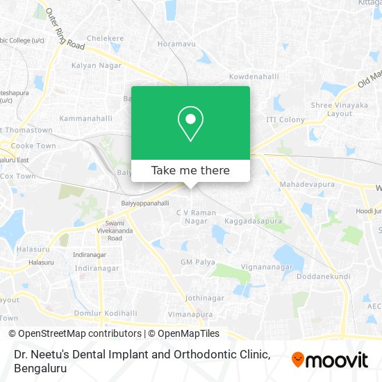 Dr. Neetu's Dental Implant and Orthodontic Clinic map