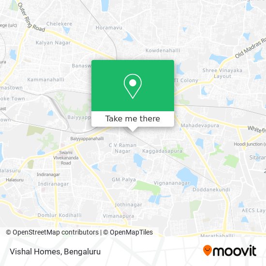 Vishal Homes map