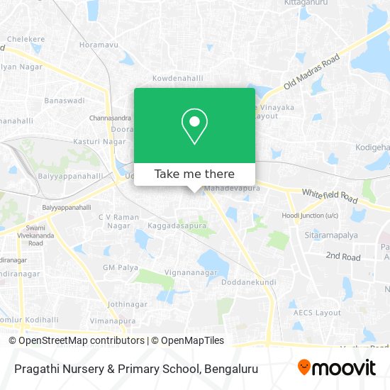 Pragathi Nursery & Primary School map