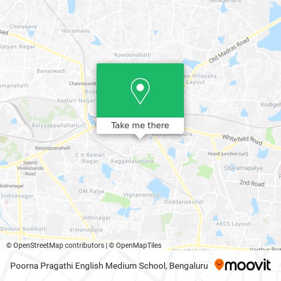 Poorna Pragathi English Medium School map