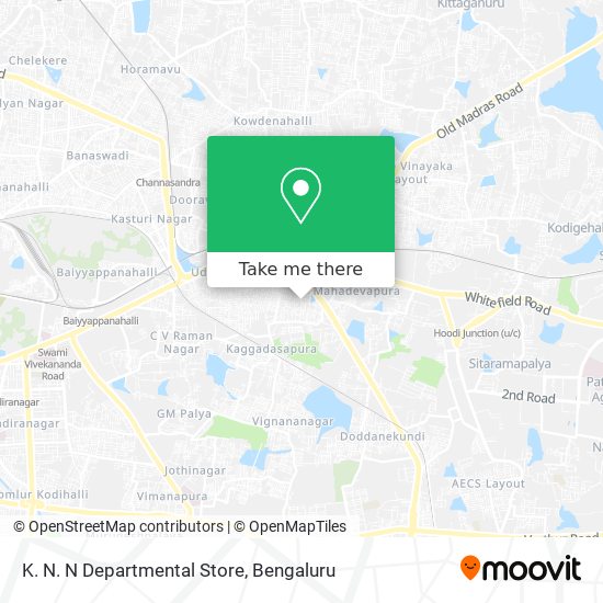 K. N. N Departmental Store map