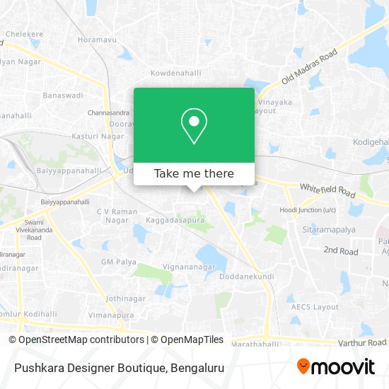 Pushkara Designer Boutique map
