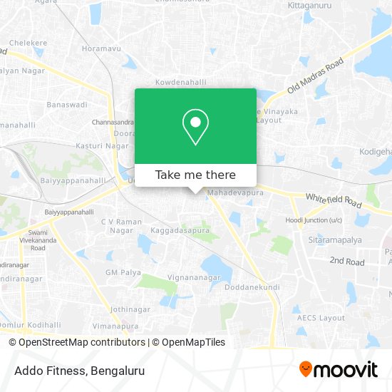 Addo Fitness map