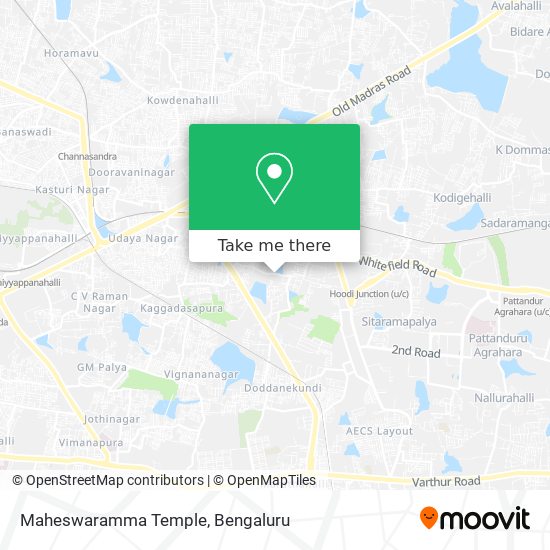 Maheswaramma Temple map