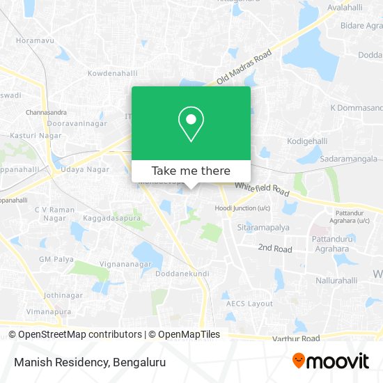 Manish Residency map