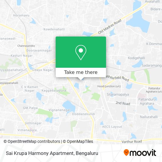 Sai Krupa Harmony Apartment map