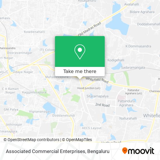 Associated Commercial Enterprises map