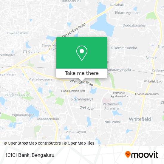 ICICI Bank map