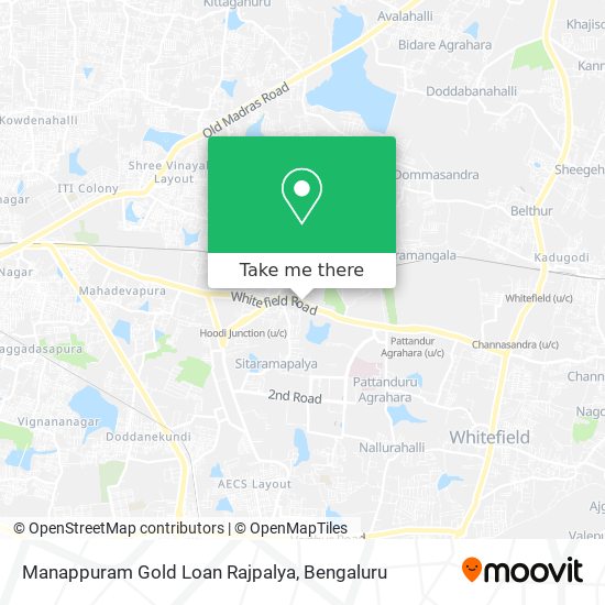 Manappuram Gold Loan Rajpalya map