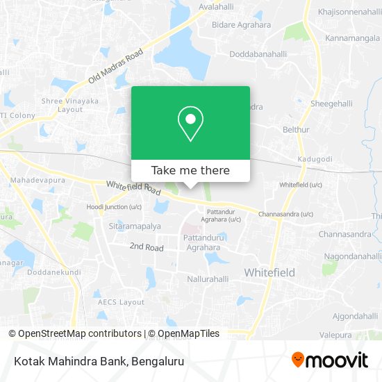 Kotak Mahindra Bank map