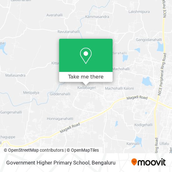 Government Higher Primary School map