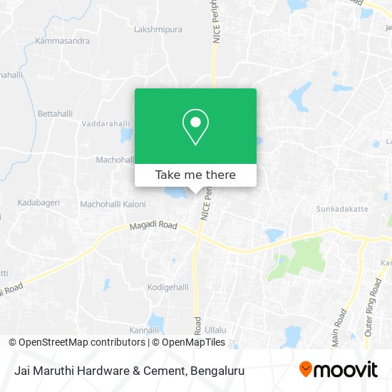 Jai Maruthi Hardware & Cement map