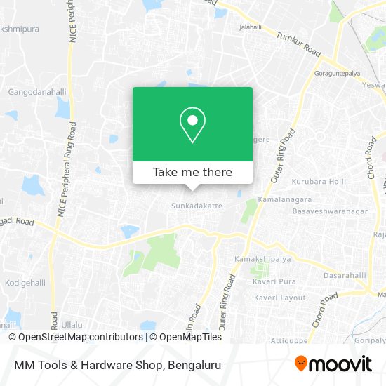 MM Tools & Hardware Shop map