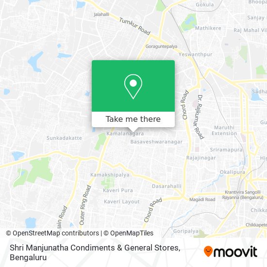 Shri Manjunatha Condiments & General Stores map