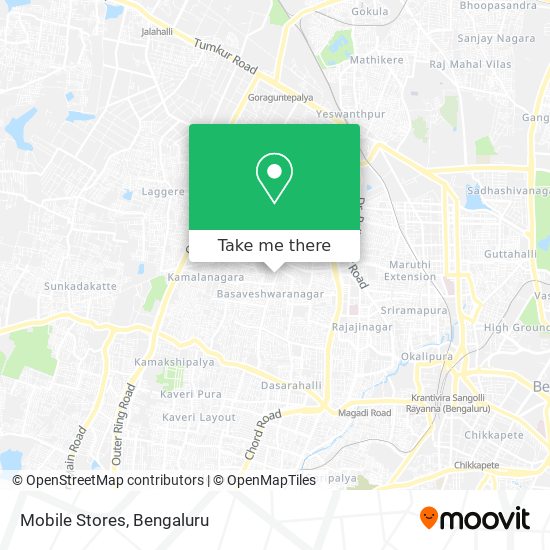 Mobile Stores map