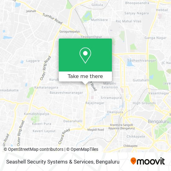 Seashell Security Systems & Services map