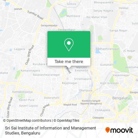 Sri Sai Institute of Information and Management Studies map