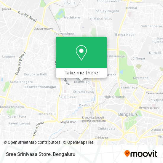 Sree Srinivasa Store map