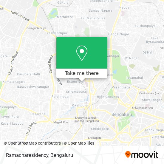 Ramacharesidency map