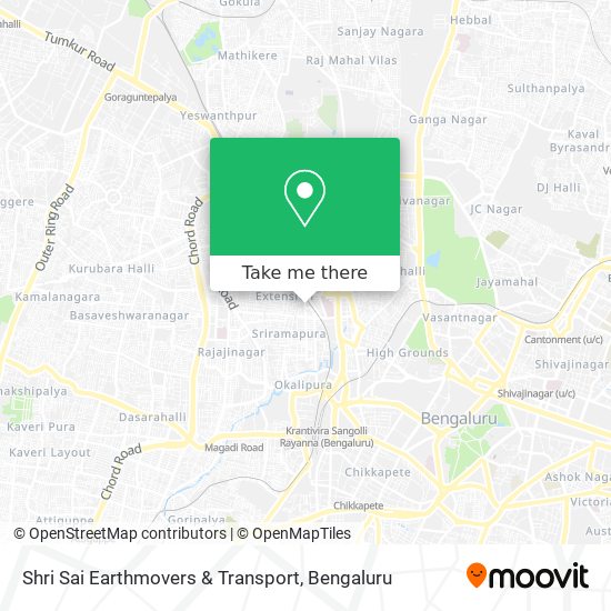 Shri Sai Earthmovers & Transport map