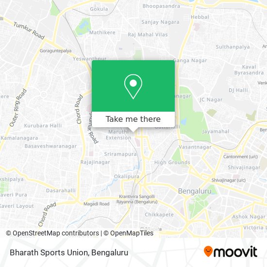 Bharath Sports Union map