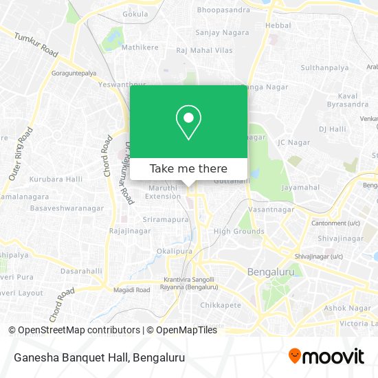 Ganesha Banquet Hall map