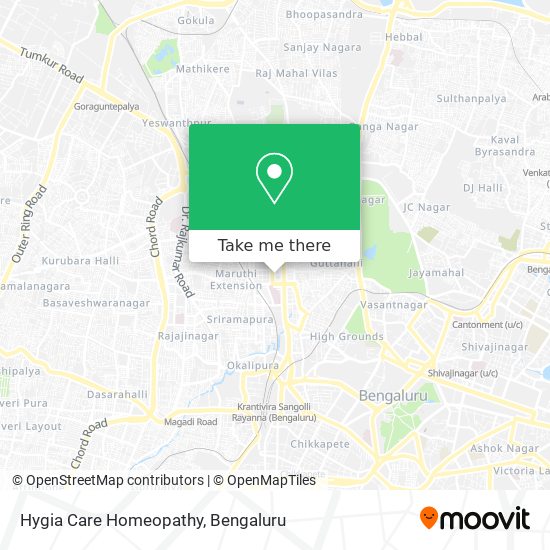 Hygia Care Homeopathy map