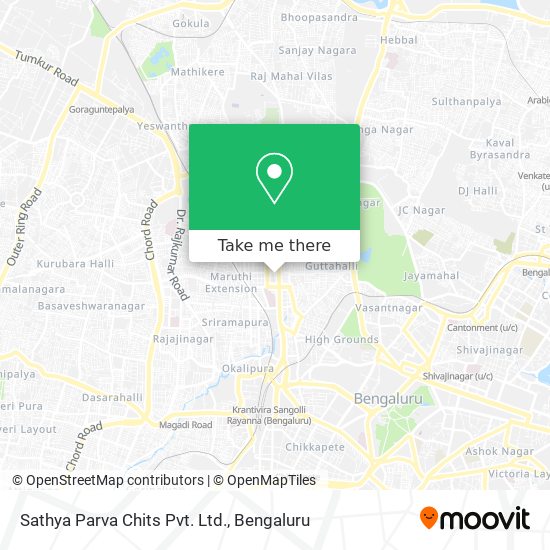 Sathya Parva Chits Pvt. Ltd. map