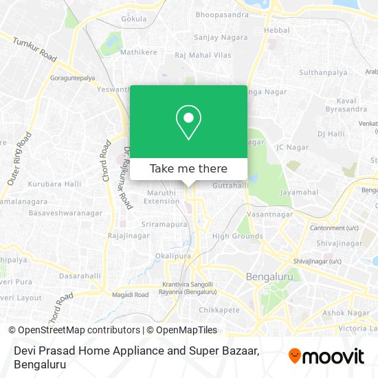 Devi Prasad Home Appliance and Super Bazaar map