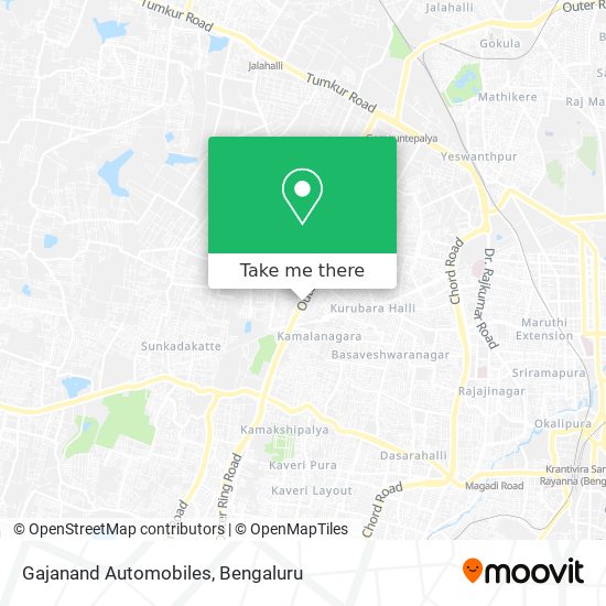 Gajanand Automobiles map