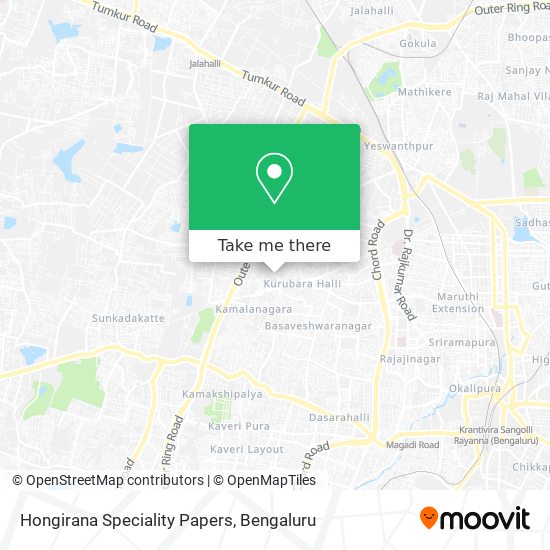 Hongirana Speciality Papers map